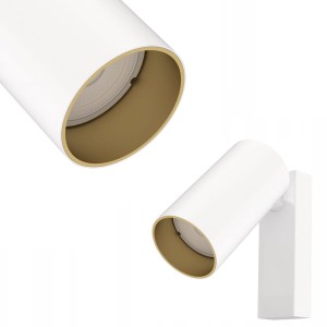 Kinkiet z włącznikiem MONO I WHITE/GOLD 7772 Nowodvorski Lighting