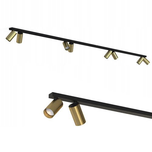 Listwa sufitowa 300cm MONO VIII 2x150 SOLID BRASS 7754 Nowodvorski Lighting