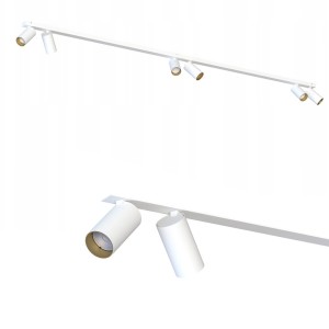 Listwa ze spotami MONO VI WHITE/GOLD 7777 Nowodvorski Lighting