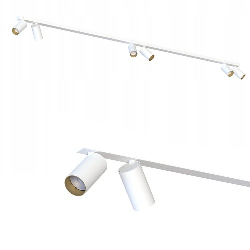 Listwa ze spotami MONO VI WHITE/GOLD 7777 Nowodvorski Lighting