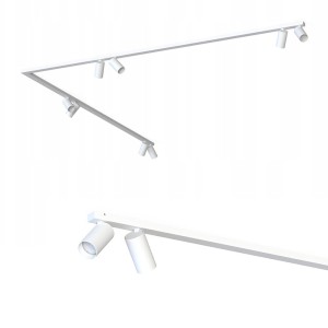 Listwa sufitowa 90° 2x200cm MONO CORNER VIII 2x200 WHITE 7753 Nowodvorski Lighting