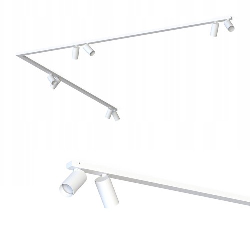 Listwa sufitowa 90° 2x200cm MONO CORNER VIII 2x200 WHITE 7753 Nowodvorski Lighting