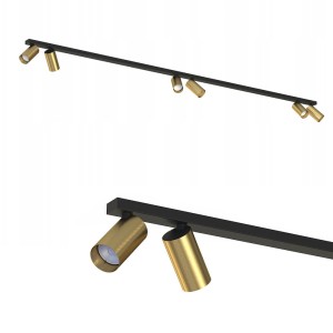 Listwa ze spotami MONO VI SOLID BRASS 7785 Nowodvorski Lighting