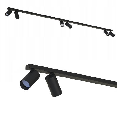 Listwa ze spotami MONO VI BLACK 7844 Nowodvorski Lighting