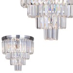 FC17106/4+1-CHR AMEDEO LAMPA SUFITOWA CHROM/CHROME Zuma Line