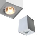 Spot sufitowy QUADRO SL1 UP prostopadłościan biały na żarówkę GU10 Zuma Line