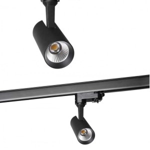 Lampa / Reflektor KIRKE do systemu 3 fazowego 10W CCT czarny AZ4658 Azzardo