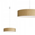 Lampa wisząca TURDA IV  z okrągłym kloszem w złotym kolorze Nowodvorski
