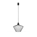 Lampa wisząca WAVE S czarna druciana nowoczesna Nowodvorski