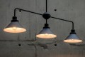 Lampa wisząca CRAFT w stylu industrialnym z metalowymi kloszami Nowodvorski
