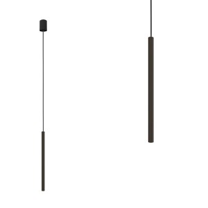 Lampa wisząca LASER I BLACK sopel rurka o długości 49cm Nowodvorski