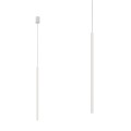 Lampa wisząca LASER 750 white biały klosz w kształcie rurki, sopla Nowodvorski Lighting