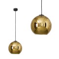 Lampa wisząca POLARIS GOLD z błyszczącym wykończeniem w kolorze złotym Nowodvorski