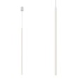 Lampa wisząca LASER 1000 white I punktowa z kloszem-rurką o dł. 100cm Nowodvorski Lighting