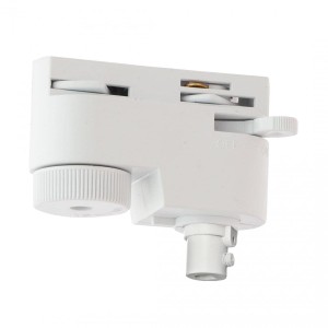 Adapter biały do szyn 1-fazowych 1020 Zuma Line