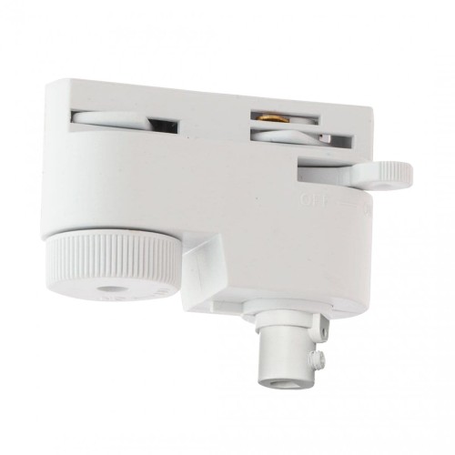 Adapter biały do szyn 1-fazowych 1020 Zuma Line