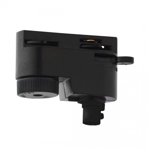 Adapter czarny do szyn 1-fazowych 1010 Zuma Line