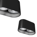 Lampa sufitowa OVAL black 9240 Nowodvorski