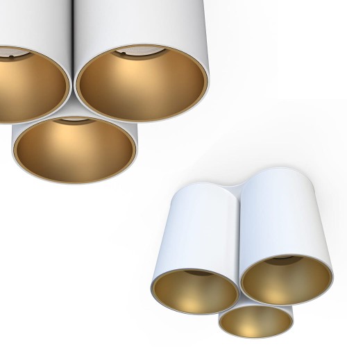 Spot EYE TONE III WHITE/GOLD 7666 Nowodvorski Lighting