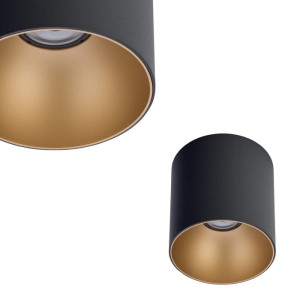 Spot POINT TONE BLACK/GOLD 8224 Nowodvorski