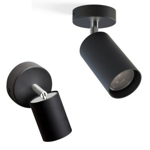 Kinkiet EYE SPOT BLACK I 6018 Nowodvorski