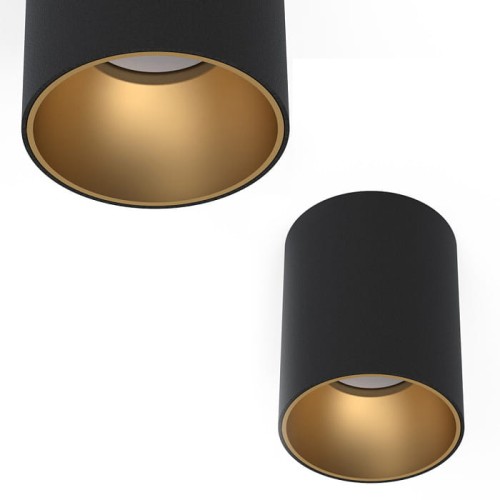 Oczko sufitowe EYE TONE BLACK/GOLD 8931 Nowodvorski Lighting