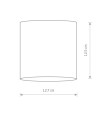 Spot POINT TONE WHITE/GOLD 8221 Nowodvorski