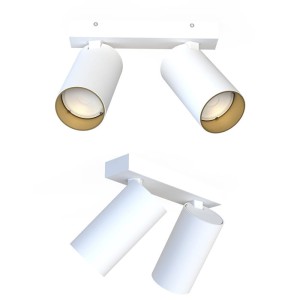 Spot MONO II WHITE/GOLD 7774 Nowodvorski Lighting