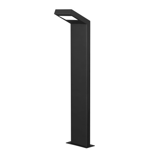 Lampa stojąca LED 10W aluminium czarna barwa neutralna 4000K
