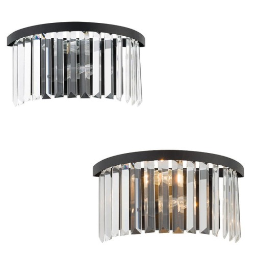 Kinkiet CRISTAL BLACK 7633 Nowodvorski Lighting