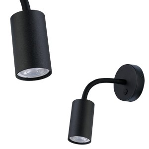 Kinkiet EYE FLEX BLACK S 9068 Nowodvorski