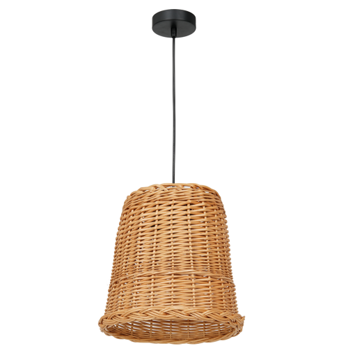 Lampa wisząca ratanowa wysokość 30cm średnica 30cm Milagro
