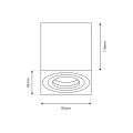 Bima Spot Square Czarny ML7013 Milagro