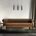Lampa wisząca SOLO SAWN Czarny/Patynowy Drewno 3x mini GU10 MLP7470 Milagro