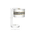 Lampka Nocna ULTIMO Biały 1xE27 MLP7354 Milagro
