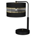 Lampka Nocna ULTIMO Czarny 1xE27 MLP7343 Milagro