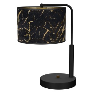 Lampka stołowa SENSO Czarny/Złoty 1xE27 MLP7299 Milagro