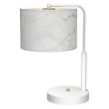 Lampka nocna SENSO Biały/Złoty 1xE27 MLP7310 Milagro