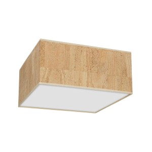 Lampa sufitowa CORK Biały/Cork 2xE27 MLP7517 Milagro