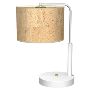 Lampa gabinetowa CORK Biały/Cork 1xE27 MLP7524 Milagro