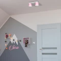 Lampa sufitowa DIXIE Różowy/Biały 2xGX53 MLP7554 Milagro