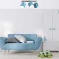 Lampa sufitowa DIXIE Niebieski 3xGX53 MLP7606 Milagro