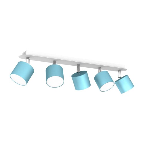 Lampa sufitowa DIXIE Niebieski 5xGX53 MLP7608 Milagro