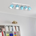 Lampa sufitowa DIXIE Niebieski 5xGX53 MLP7608 Milagro