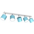 Lampa sufitowa DIXIE Niebieski 5xGX53 MLP7608 Milagro