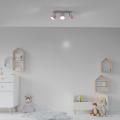 Lampa sufitowa DIXIE Różowy 3xGX53 MLP7611 Milagro