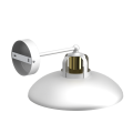 Kinkiet FELIX Biały/Złoty 1xE27 MLP7702 Milagro