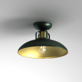 Lampa sufitowa FELIX Zielony/Złoty 1xE27 MLP7708 Milagro