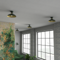 Lampa sufitowa FELIX Zielony/Złoty 1xE27 MLP7708 Milagro