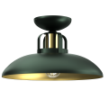 Lampa sufitowa FELIX Zielony/Złoty 1xE27 MLP7708 Milagro